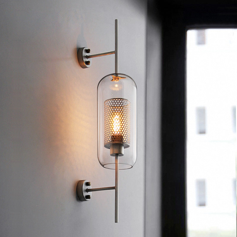 Nordic Glass Wall Lamp for Bedroom Living Room
