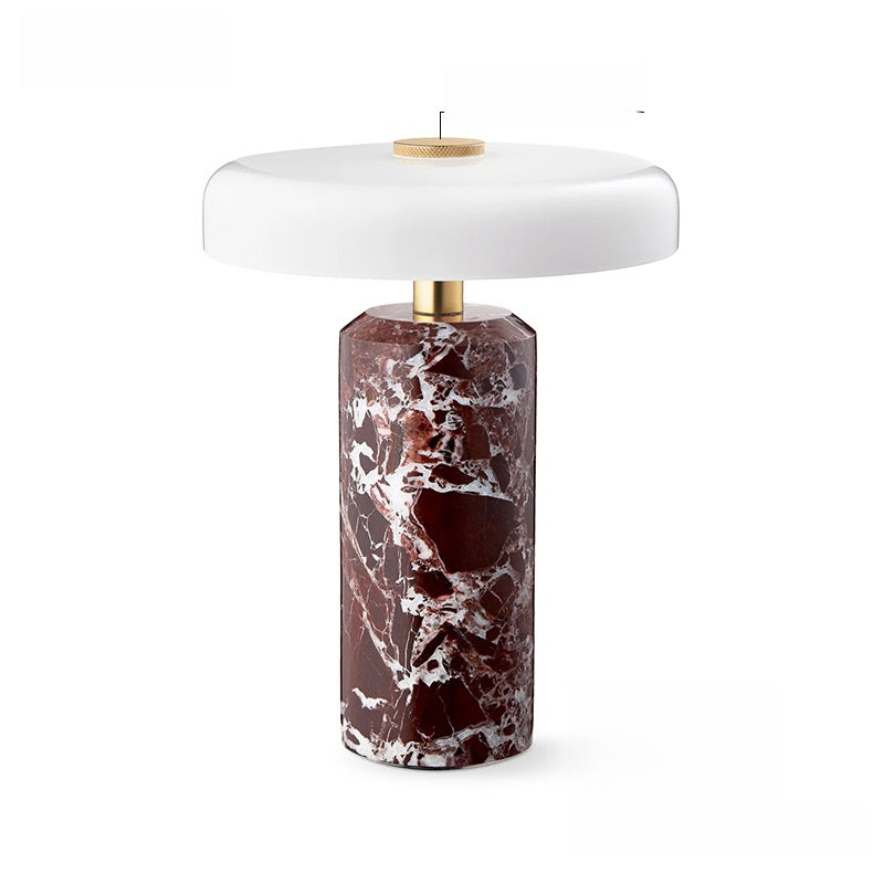 Portable Rechargeable Table Lamp with Marble Base