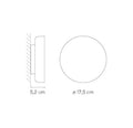 Minimalist Round LED Wall Lamp for Home Ambiance Lighting