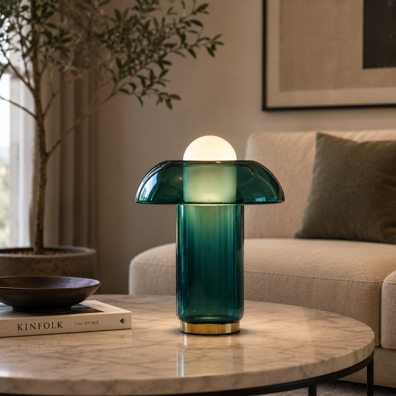 Nordic Glass Table Lamp
