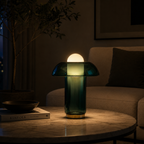 Nordic Glass Table Lamp - Modern Ambient