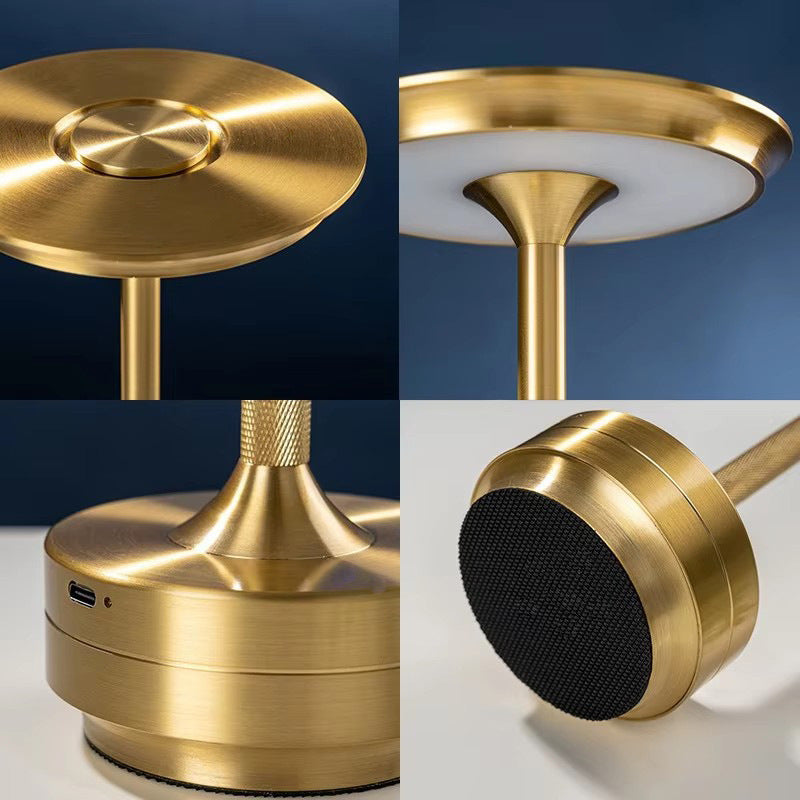 Rechargeable LED Metal Table Lamp with Touch Control