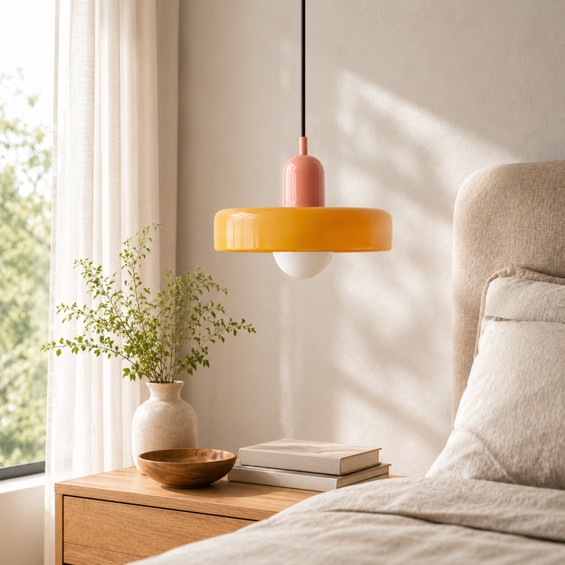 Blown Glass Pendant Light