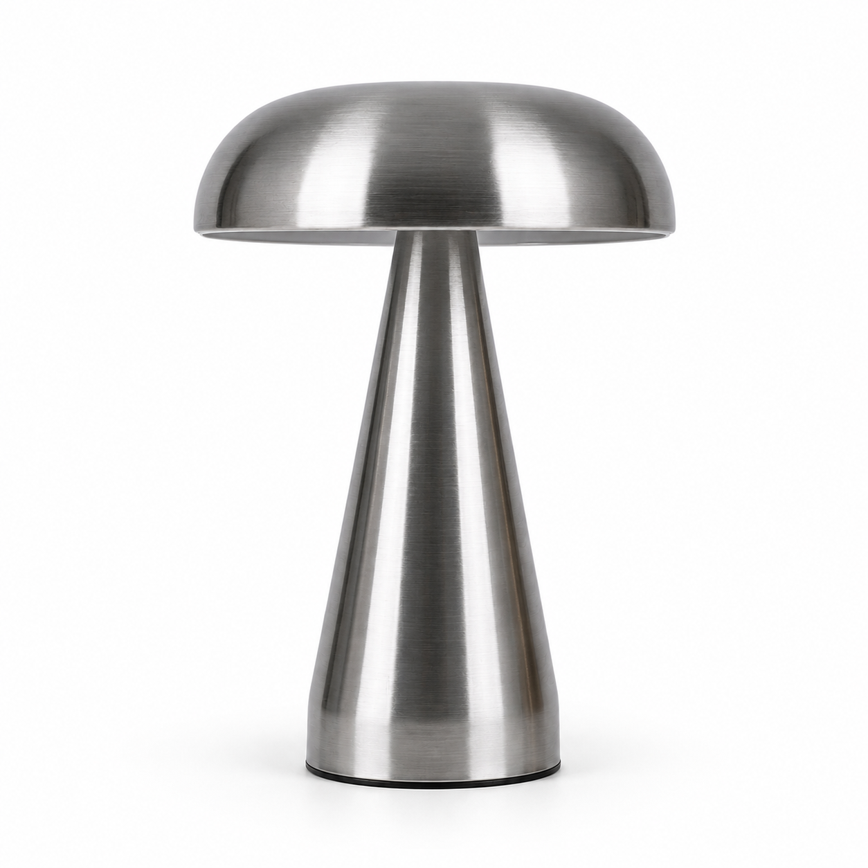 Rechargeable Mushroom Touch Lamp — Cordless Bedside Night Light
