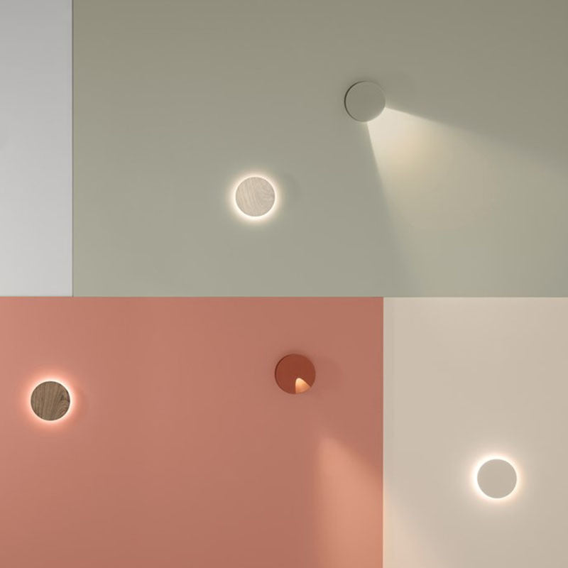Minimalist Round LED Wall Lamp for Home Ambiance Lighting