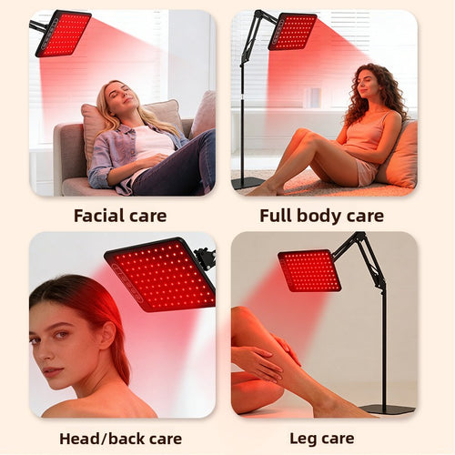 Infrared Therapy Lamp with Adjustable Floor Stand US standard