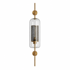 Nordic Glass Wall Sconce — Minimalist Bedroom & Living Room Light