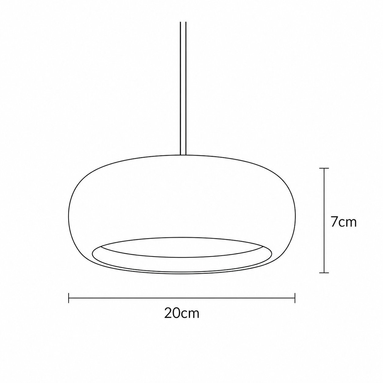 Travertine Stone Pendant Light — Wabi-Sabi Dining Room Chandelier