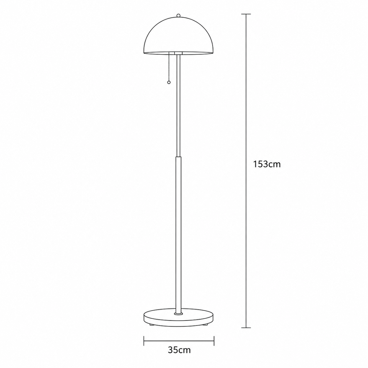 Vintage American Floor Lamp