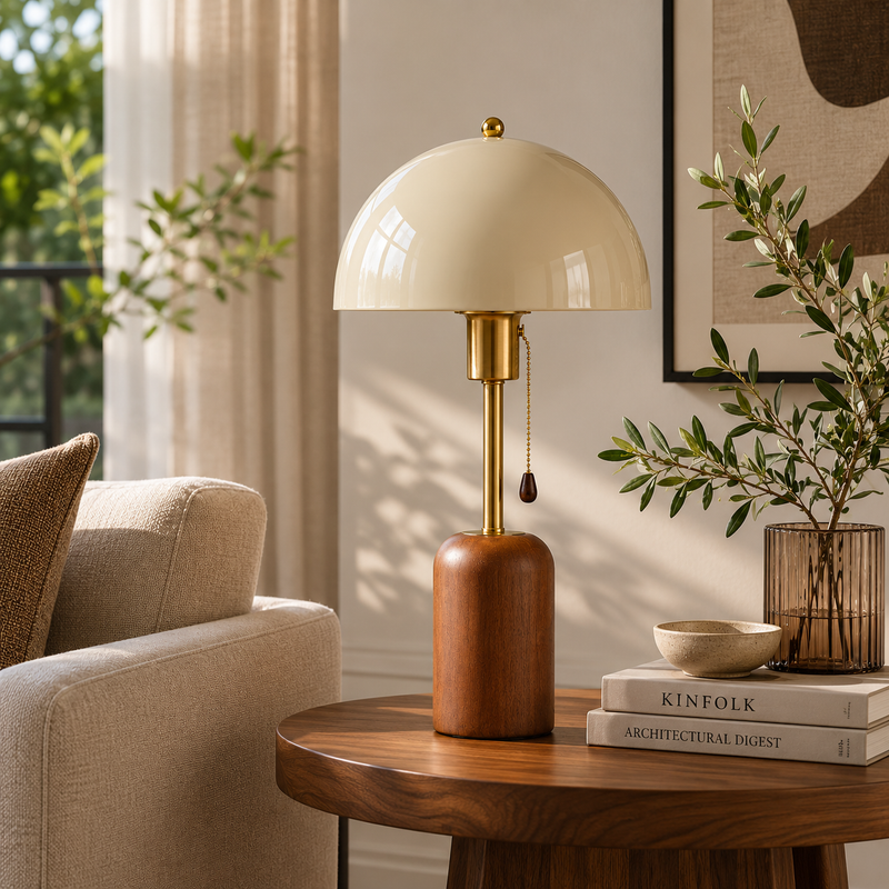 Vintage Nanyang Table Lamp