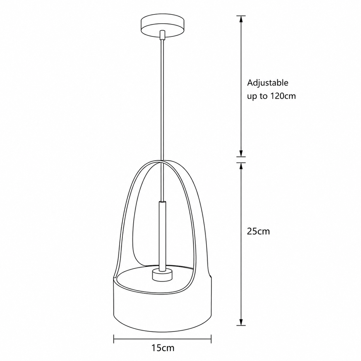 Wood Grain Pendant Light — Nordic Minimalist Dining Room Lamp
